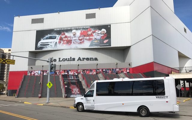 Party Bus rental for the Red Wings Games are the only way to go!